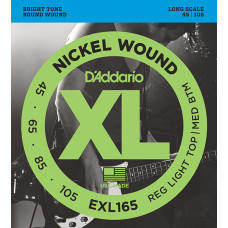 DADDARIO Струны для бас-гитары 4 шт. EXL165