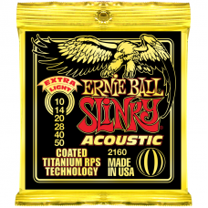 Комплект струн для акустической гитары Ernie Ball 2160 Калибр струн: 10-14-20w