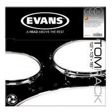 EVANS Набор пластиков для томов 3 шт. ETP-G2CLR-S