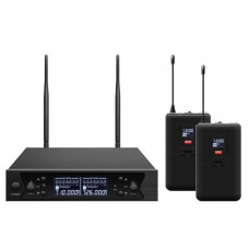 Микрофонная радиосистема [AX7000L] Axelvox [DWS7000HT (LT Bundle)] UHF 710-726 MHz, 2 x 32 канала, L