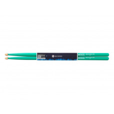10104016 Colored Series Bluefire 7A GREEN Барабанные палочки, орех гикори, зеленые, HUN
