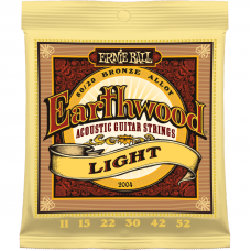 Струны Ernie Ball для ак.гитары 2004  Light Bronze