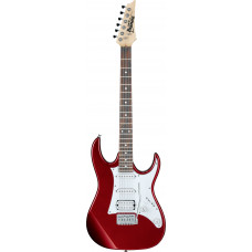 IBANEZ GRX40-CA электрогитара красного цвета, 22 лада, в цельном корпусе из тополя, накладка из ятоб
