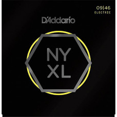 NYXL0946 NYXL Комплект струн для электрогитары, никелированные, Regular Light, 09-46, D'Addario