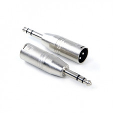 INVOTONE AD460S переходник джек стерео 6.3мм <> XLR 3Р папа , корпус металл
