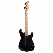 ROCKDALE Stars Plus HT HH Maple Black Электрогитара. Форма корпуса стратокастер. Цвет черный. Глянце