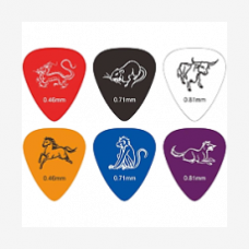 L15R1.00 Lucky 13 Speed Demon Медиаторы 36 шт., толщина 1,0мм, Dunlop