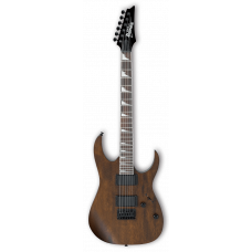 IBANEZ GRG121DX-WNF Электрогитара H/H. Модель серии RG Gio, корпус окуме в цвете Walnut Flat, кленов