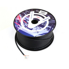 AuraSonics MC222BS микрофонный кабель Ø6мм, 0.31мм², 22AWG, плетеный экран, бухта 100м
