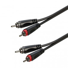 ROXTONE RACC130/1 Аудио-кабель, (2 x RCA - 2 x RCA), AC010, 1м