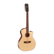 GA-MEDX-12-OP Grand Regal Series Электро-акустическая гитара 12-струнная, с вырезом, Cort