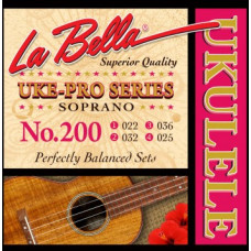 LA BELLA 200 Uke-Pro Комплект струн для укулеле сопрано