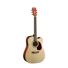 MR500E-OP MR Series Электро-акустическая гитара, с вырезом, цвет натуральный, Cort